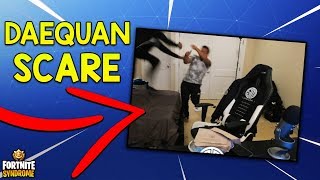 DAEQUAN SCARES THE SHT OUT OF HAMLINZ  Fortnite Moments 130 [upl. by Bowerman]