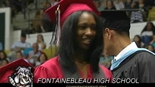 Fontainebleau High School Graduation 2015 [upl. by Bird]