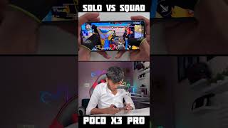 3 finger handcam gameplay solo vs squad poco x3 pro 60fps 120hz 360hz game turbo SD860 Prosecser 4kr [upl. by Greerson]