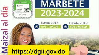 Pago de marbete 2023 2024 [upl. by Amsab]