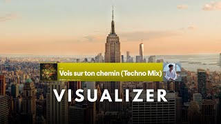 BENNETT  Vois sur ton chemin Techno Mix Bootleg Visualizer [upl. by Anitnuahs]