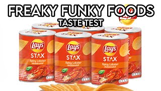 Lays Stax  Spicy Lobster Brett HATES them [upl. by Akeenahs]