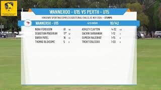 U15 Wanneroo v Perth [upl. by Caz]