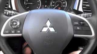 2015 Mitsubishi Outlander interior review [upl. by Netaf367]