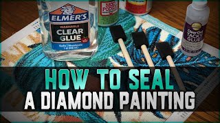 How To Seal A Diamond Painting  You Wont Believe What We Discovered  We tested 4 different ways [upl. by Droffats]