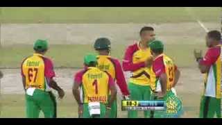 Highlights Match 7  Guyana Amazon Warriors vs St Lucia Zouks [upl. by Bathsheb]