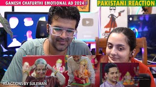 Pakistani Couple Reacts To Ganesh Chaturthi Emotional Ad  Parle G  Ganesh Festival 2024 [upl. by Ailedua]