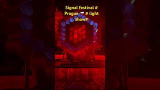 Signal festival light shows Prague karlovo namesti  Czech Republic 🇨🇿 [upl. by Winni]