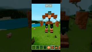 Minecraft COPPER GOLEM minecraft shorts [upl. by Oiciruam]