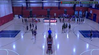 Portsmouth vs Chariho High School Girls Junior Varsity Volleyball [upl. by Allemrac]