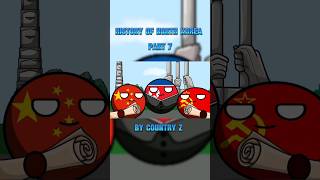 History of North Korea🇰🇵part 7 countryballs history viralshort trandin northkorea world ww2 [upl. by Andreas]