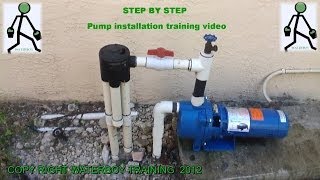 How to Install a Lawn Sprinkler Pump [upl. by Atiniv216]