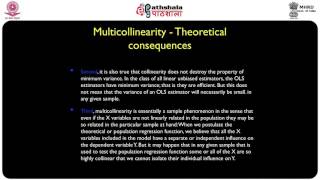 Multicollinearity  Consequences [upl. by Fidelio]