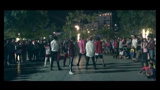 BTS 방탄소년단 MIC Drop Steve Aoki Remix Dance Cover in Public by EMPERORB  Cambodia [upl. by Eenert]