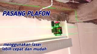 PROSES MEMBUAT PLAFON MODEL KLASIK MODERN ‖ PART 1 [upl. by Neirol]