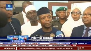 Osinbajo Meets With Guinea Bissaus Prime Minister [upl. by Avlis]