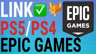 How To Link PSN Account To Epic Games [upl. by Wyck859]