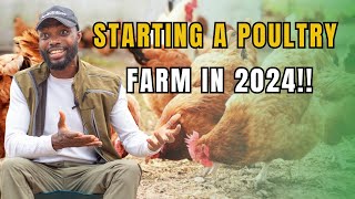 STARTING A POULTRY FARM AS A BUSINESS IN AFRICA Most Important Things To Consider [upl. by Ramu]