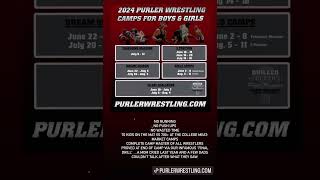 Purler Wrestling Summer Camps [upl. by Eenehs]