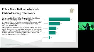 Teagasc Counting Carbon Conference  Development of Carbon Farming in Ireland Bernard Harris [upl. by Odlanar757]