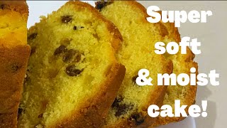 Super soft Raisins Cake recipe [upl. by Rosanne992]