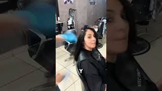 Taninoplastia parte 5 hair cabello hairstyle balayage taninoplastia [upl. by Euk]