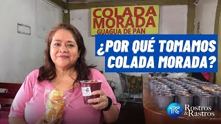 Colada morada La historia de una bebida que une a familias ecuatorianas [upl. by Arteid676]