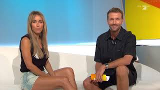 Annemarie Carpendale Taff JEANS HOTPANTS 2024 trending tv [upl. by Juback321]