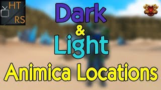 Runescape 3 Dark amp Light Animica Locations [upl. by Aissert]