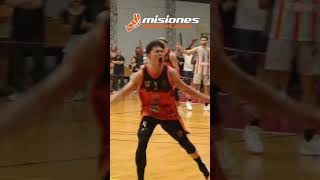 ¡GRITALO VALENTÍN youtubeshorts youtube nba funny 2024 basketball misionesbasket deporte [upl. by Anomas]