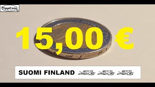 Finnland 2 Euro 1999 mit Pickel auf der 9 1500 € [upl. by Albers]