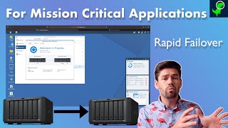 Synology BTRFS Snapshot Replication to Rapidly Failover for Crucial Applications [upl. by Nauqat847]