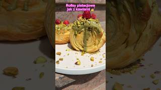 Przepis na domowe rollsy pistacjowe 🥐 [upl. by Dulcy]