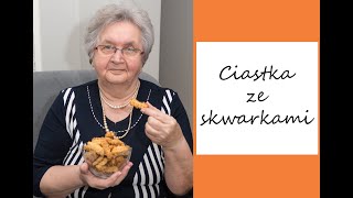 Ciastka z maszynki ze skwarkami  smak dzieciństwa [upl. by Latricia]