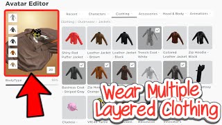 How to Stack Layered Clothing on Roblox 2024 [upl. by Anitsirhc899]