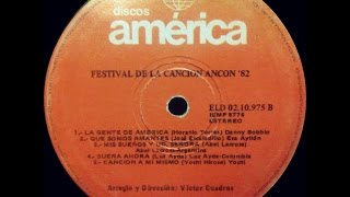 Eva Ayllon  Que Somos Amantes  Festival de Ancon 1982 [upl. by Oribella]