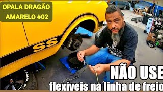 Como fazer a linha de freio do Opala  Flexível VS Cano rigido  entenda a diferença e onde usar [upl. by Imled453]