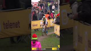 THRILLER 🔥 Laurens Sweeck races away on the final lap take the win at Superprestige Merksplas 👏 [upl. by Sitarski]