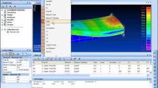 FEMAP  User Interface  Entity Selector Data Table  Szczegóły [upl. by Alocin]