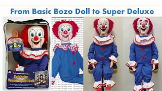 ✅ORIGINAL BOZO THE CLOWN VENTRILOQUIST DUMMY FOR SALE ✅🤡 Bozo Clown Doll Review by PuppetMastercom [upl. by Assirat6]