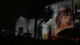 30 anni de La Grola di Allegrini Milo Manara in Projection Mapping [upl. by Cordelia725]