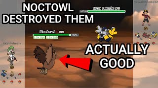 Tinted Lens Noctowl Couldn’t Be Stopped Pokemon Showdown Random Battles High Ladder [upl. by Cline]