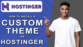 How to install a custom theme on hostinger 2024 [upl. by Kaye]