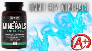 ONNIT KEY MINERALS REVIEW A PURE POWERHOUSE LESS IS INDEED MORE [upl. by Akina]