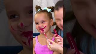 Moms Makeup Mayhem 🎤💄🤡 When a Song Turns into a FaceQuest funny [upl. by Garretson]