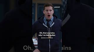 quotmy brain wants its fast juicequot BrooklynNineNine AndySamberg Shorts [upl. by Spatz769]