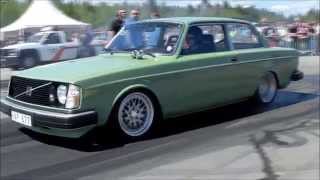 Christoffer Israelsson Volvo 242 EDPS Emmaboda 2014 [upl. by Nairde]