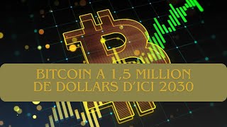 Bitcoin vers 15 million  Un scénario audacieux se dessine [upl. by Ynabla219]