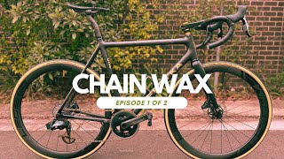 Road Bike Chain Waxing Pt 1 [upl. by Eynahpets]