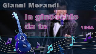 Gianni Morandi In ginocchio da te  Karaoke [upl. by Aikkin976]